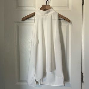Zara White Halter Top